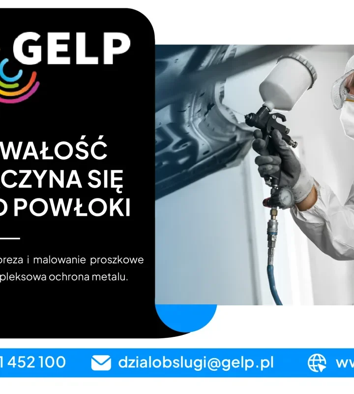 GELP – ponad trzy dekady doświadczenia w lakierowaniu przemysłowym.